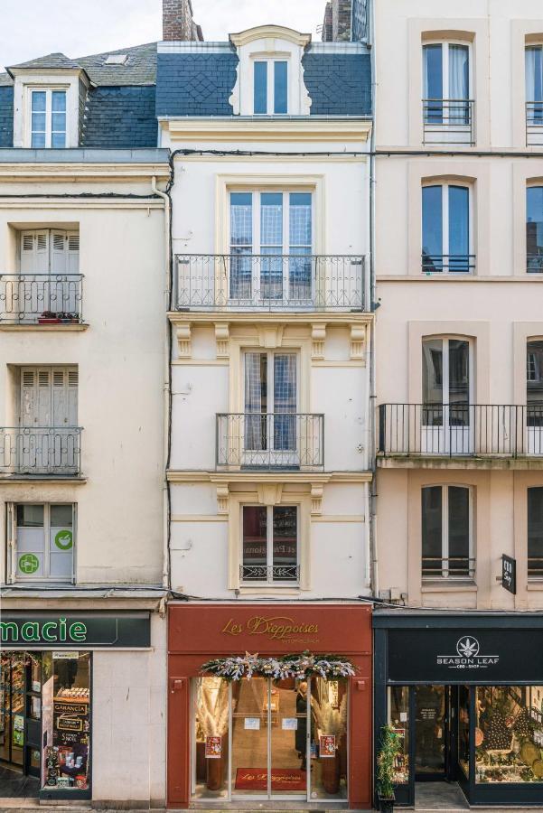 L'Etablissement Toimoinou, Hyper-Centre, Vue Marche, Proche Mer 150M, Lits Faits A Votre Arrivee, Serviettes De Toilette, Menage, Inclu, Netflix, Accueil En Personne Dieppe Kültér fotó